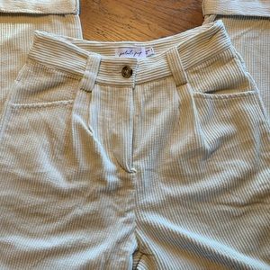 Boutique Corduroy Ankle Pants